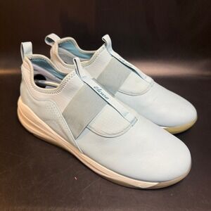 Clove solo Men's Light Blue Leather‎ Slip On Loafers Size M13 Comfort Shoes